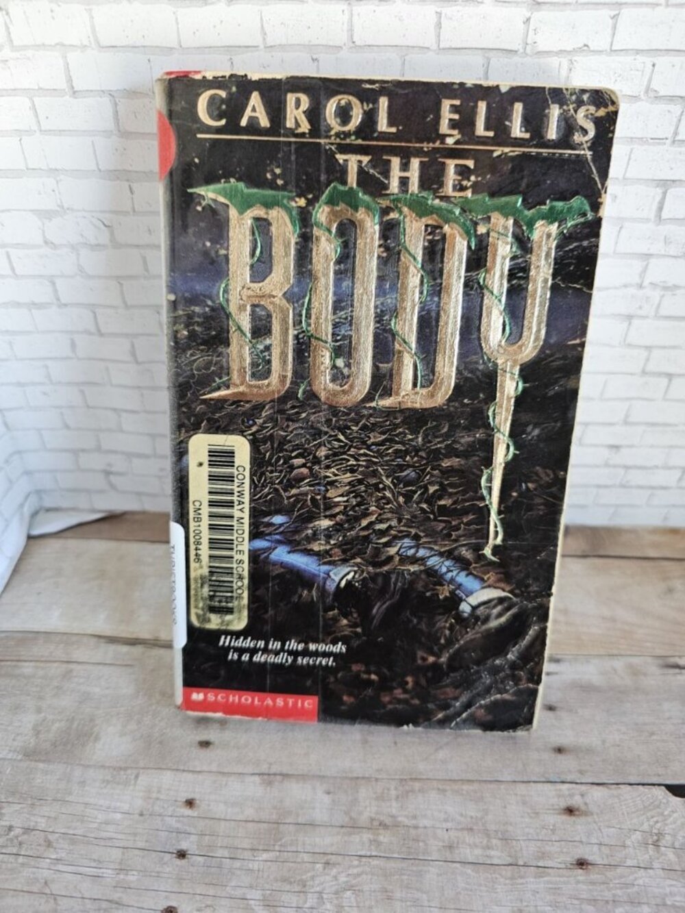 Carol Ellis The Body 1995 Scholastic Vintage YA Horror Paperback